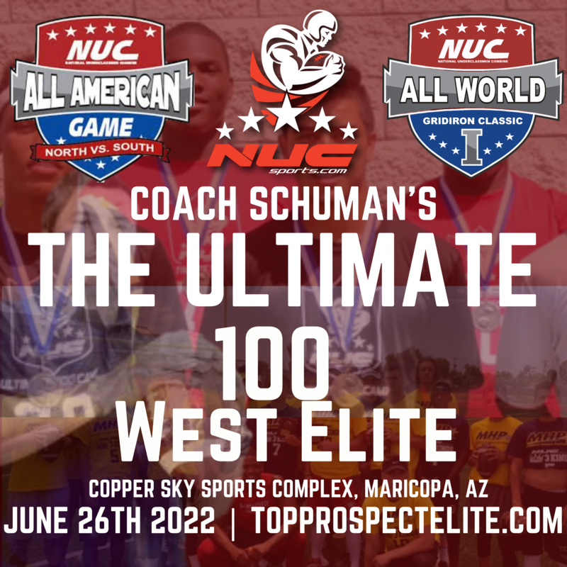 Coach Schuman's Ultimate 100 Camp West Prospect Camp, June 26th 2022 Sky Copper Sports, Maricopa, AZ