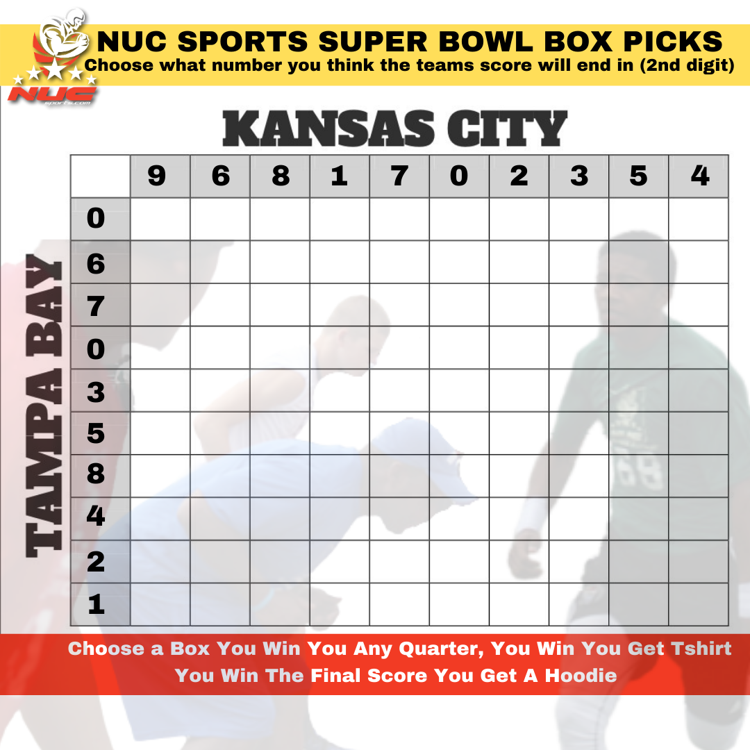 NUC Sports Super Bowl Box For Prizes: Free To Enter