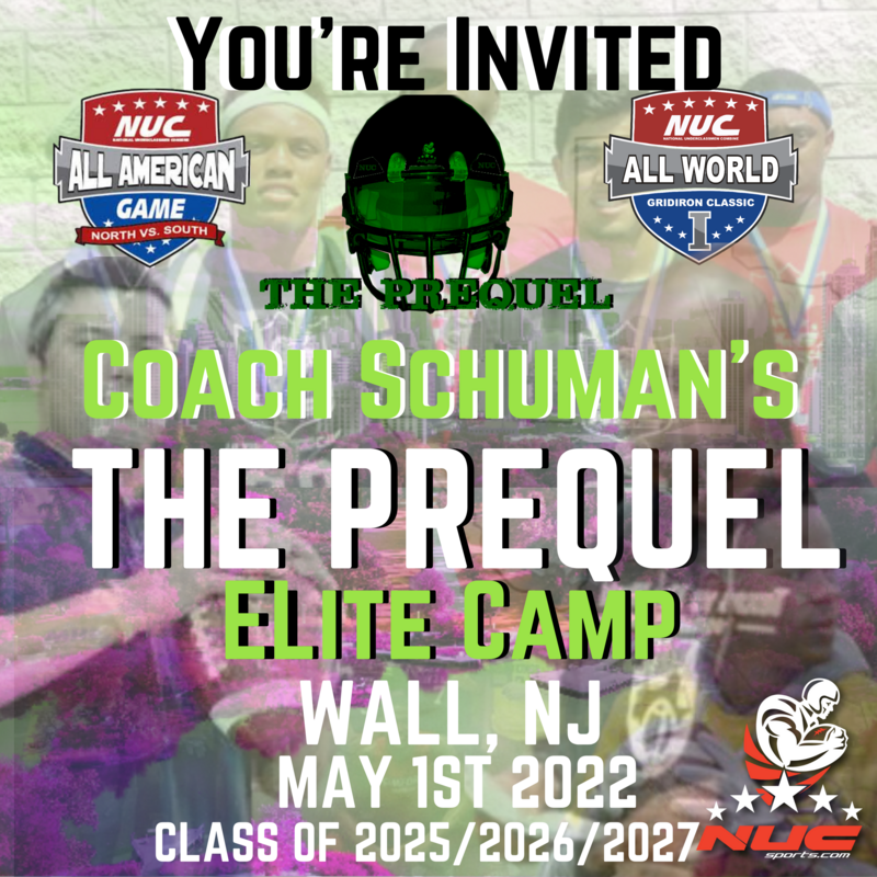 Coach Schuman's The Prequel Elite Prospect Camp, May 1st, 2022 Wall, NJ