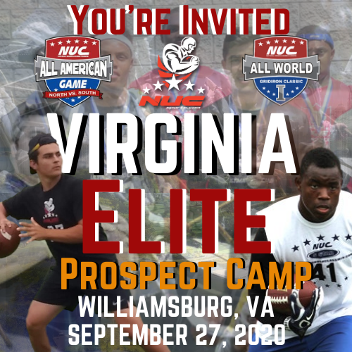 Coach Schuman's Virginia Elite invitational Football Prospect Camp, September 27, 2020
