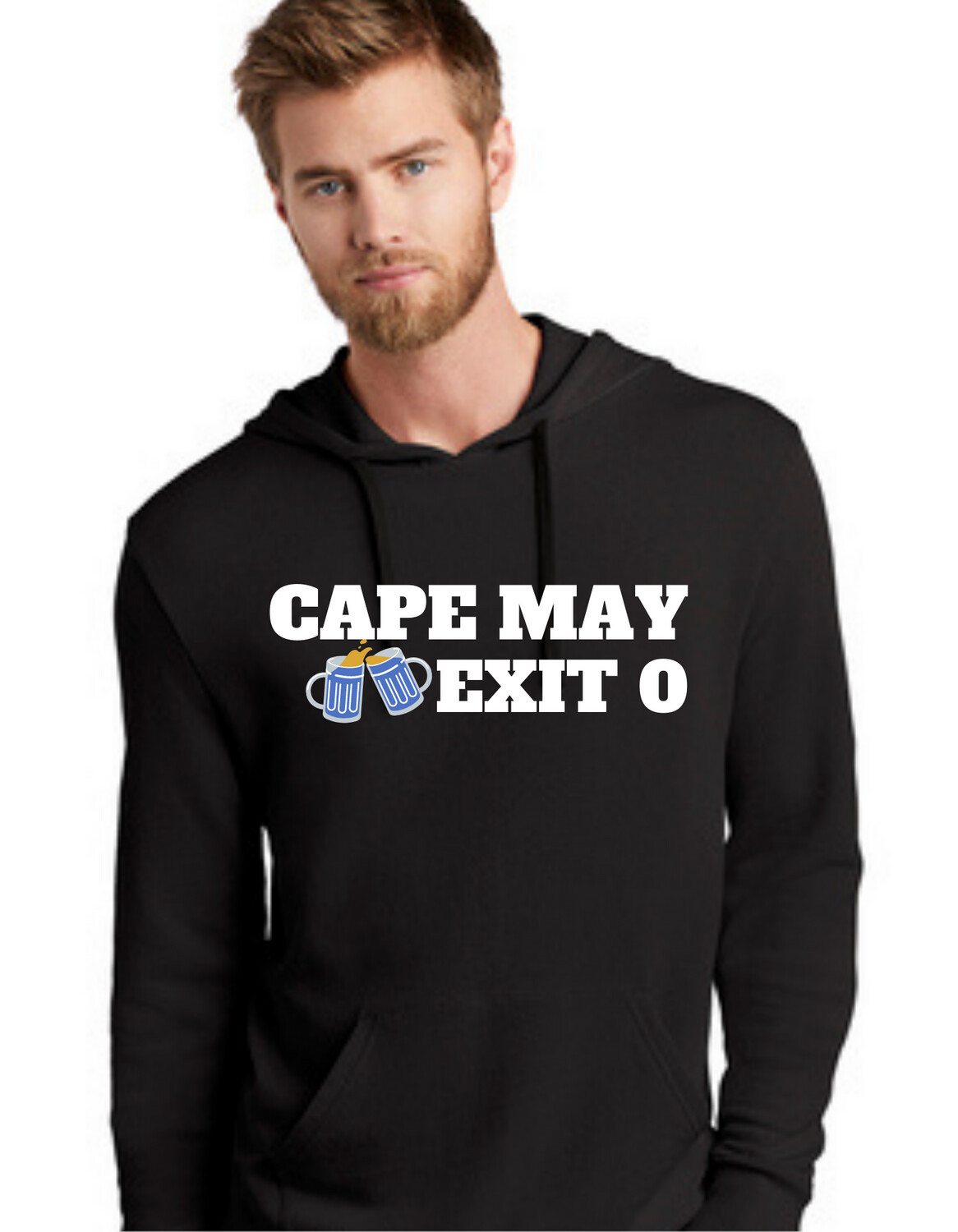 Cape May Exit 0 Beers Alternative Washed Terry Challenger Black