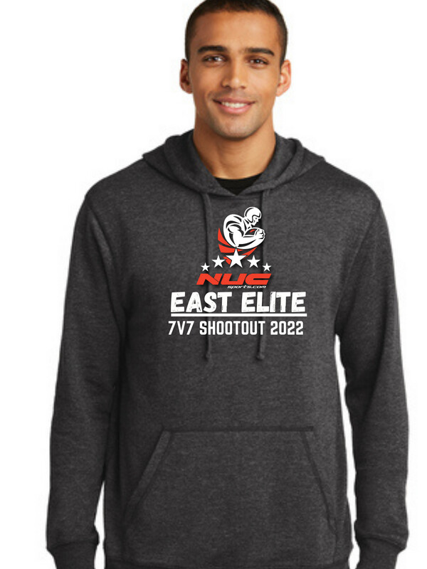 NUC Sports East Elite 7v7 Tshirt - Black Hoodie Shipped To Your Home
