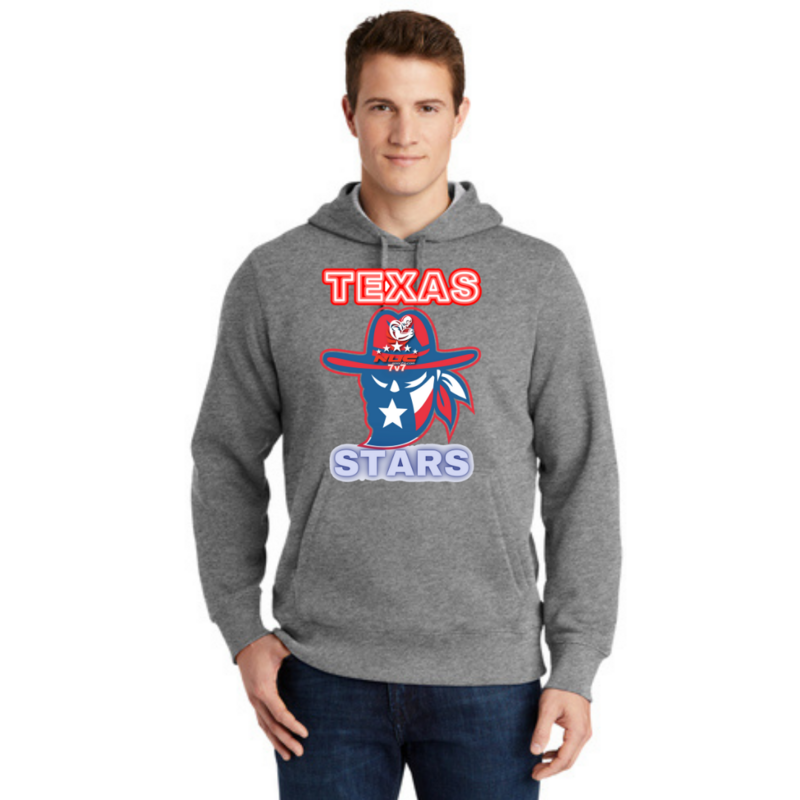 NUC Sports Texas Stars Football Club Hoodie Grey