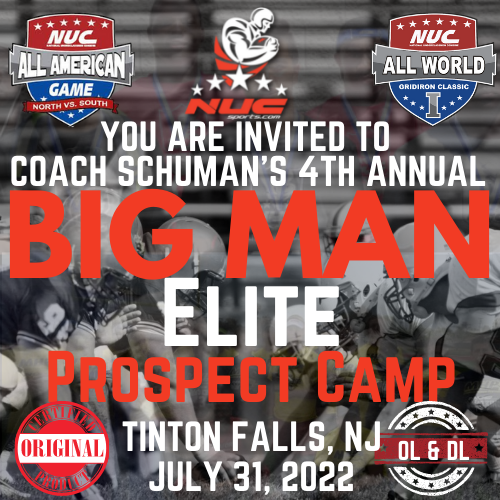 Coach Schuman's Big Man Elite Camp &amp; Prospect Showdown, July 31, 2022 Tinton Falls, NJ