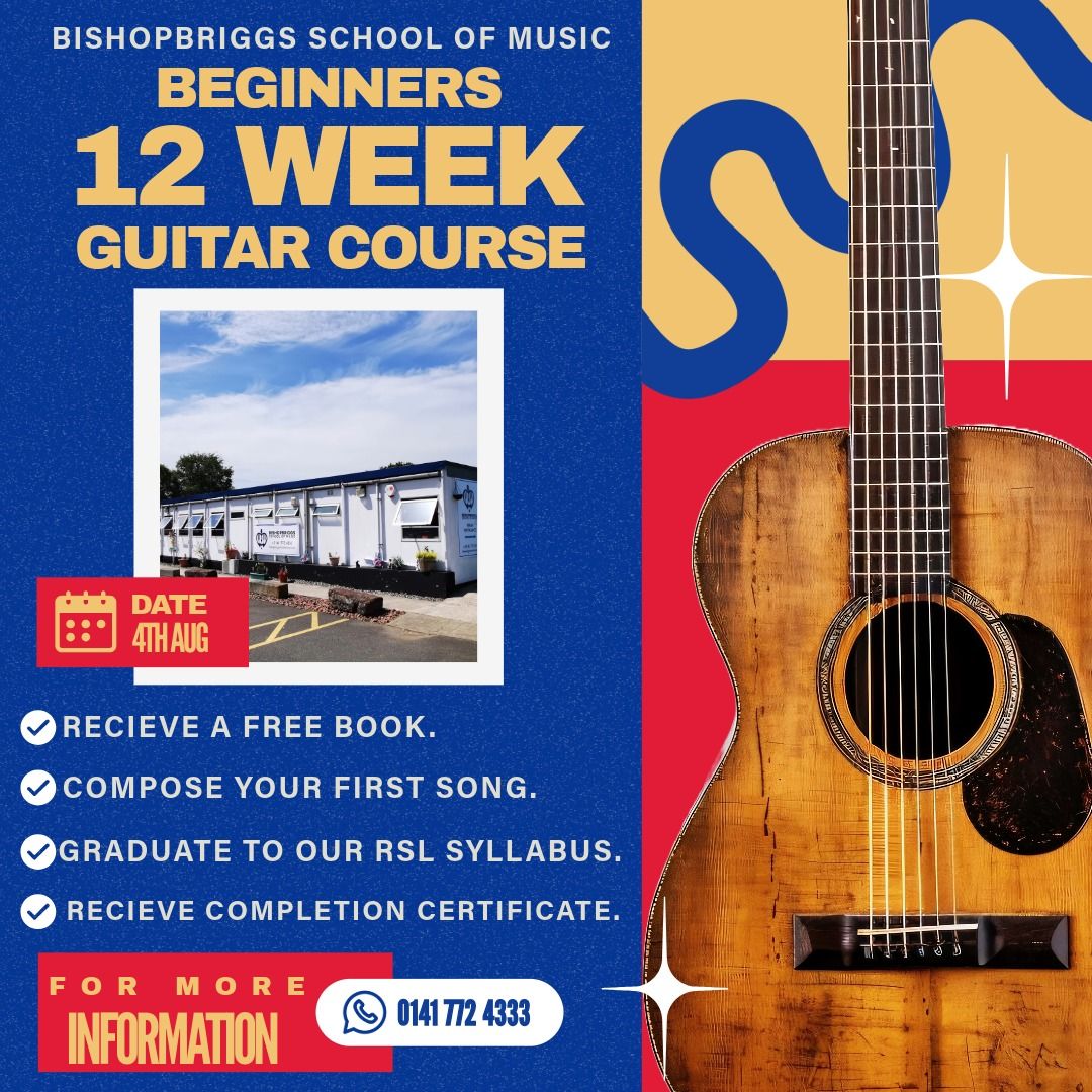 BSM: Beginner 12 Week Guitar Course