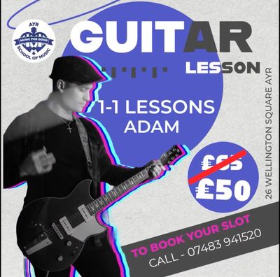 GUITAR LESSONS WITH ADAM  - SPECIAL OFFER