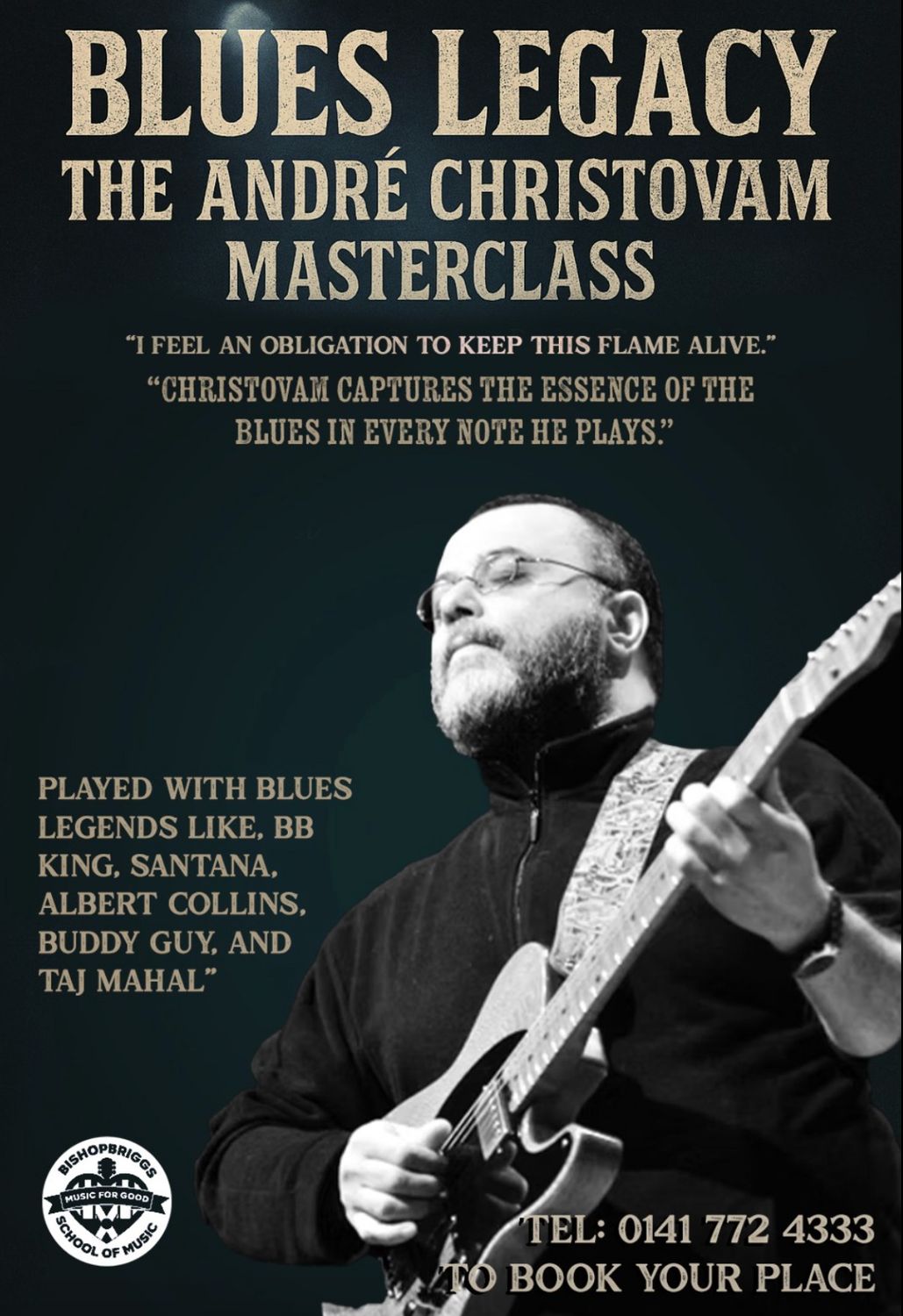​🎸 BLUES LEGACY: The André Christovam Masterclass 🎸�