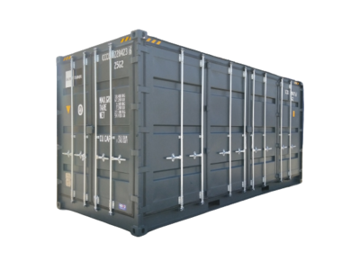 side door container, container mit seitenöffnung, container von der seite offen, open side door container 