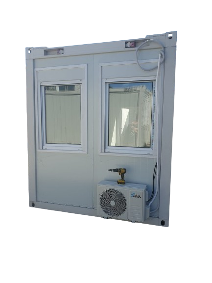 20FT Bürocontainer mit Klimaanlage 12000BTU Bürocontainer mit Klimaanlage