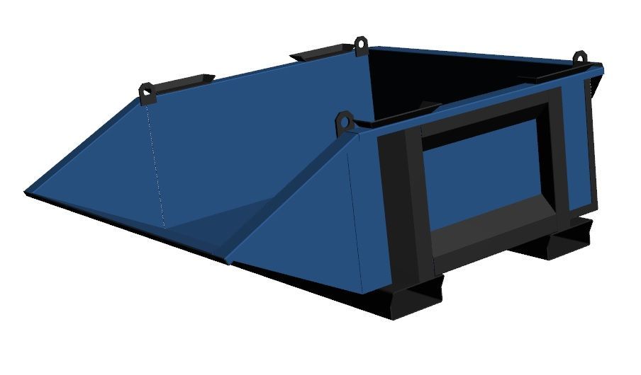 1,6 cbm Kippmulde