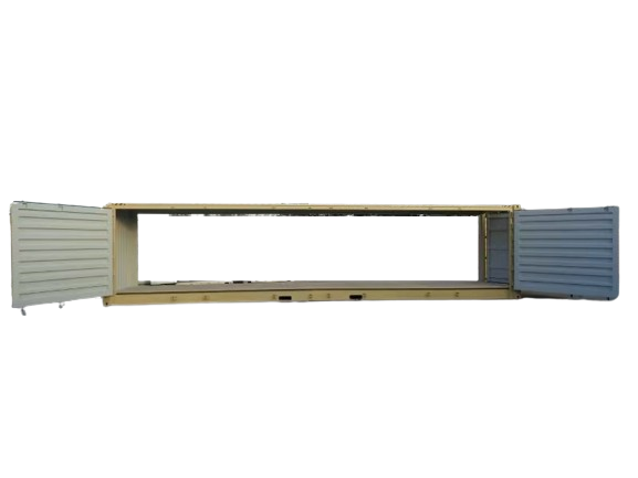 40 Fuß HC 2 x Side Door / Openside