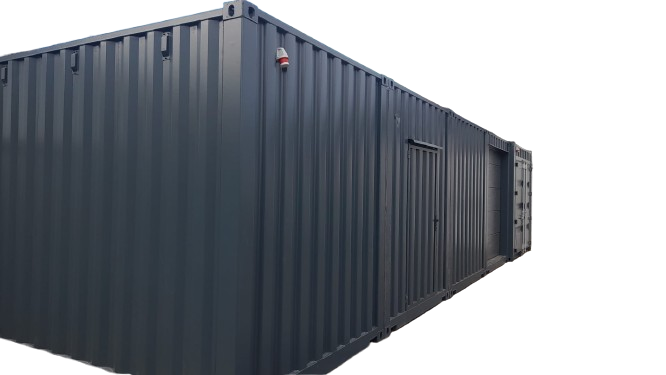 Containerhalle, Anlage 4x20FT Containerhalle, Anlage 4x20FT