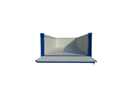 20FT Half Height Container Absetzcontainer Mulde, Schuttcontainer für Baustellen oder für den Transport von Bulk Gütern. Halbhoher Container 20FT