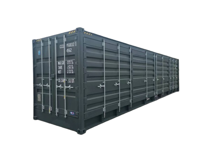 40 Fuß HC 1 x Side Door / Openside