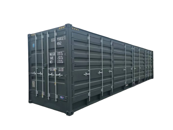 40 Fuß HC 1 x Side Door / Openside