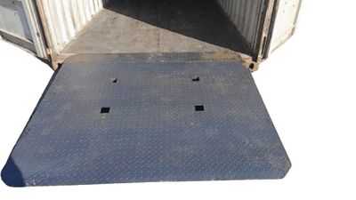 containerrampe, auffahrrampe, gabelstapler, verladerampe container, schwerlastrampe, 5t, rampe, stahlrampe container, 