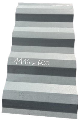 Seitenwand Patch Cortenstahl grau seitenwand 1116x600x1,6mm