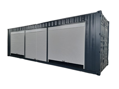 30 Fuß mit 3 Rolltore 30 Fuß mit 3 Rolltore