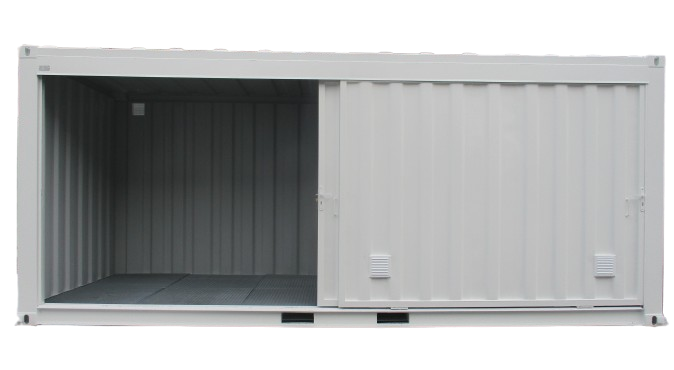 20FT Lagercontainer mit Schiebetüren