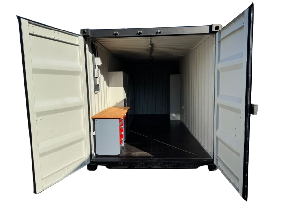 20 Fuß  Lagercontainer Werkbank / Werkstatt