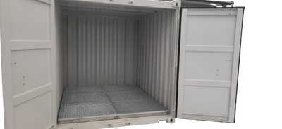 10FT mit WHG Wanne 500l Edelstahl Lagercontainer für Gefahrenstoff, Auffangwanne, Tropfwanne, WHG Wanne, IBC Lagerung-Container,
Edelstahl Wanne, verzinktestahlwanne,