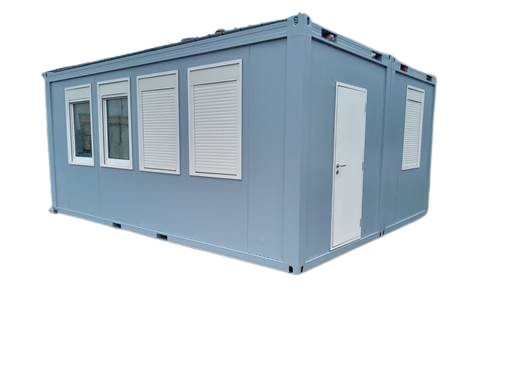 20FT Bürocontainer, Doppelanlage