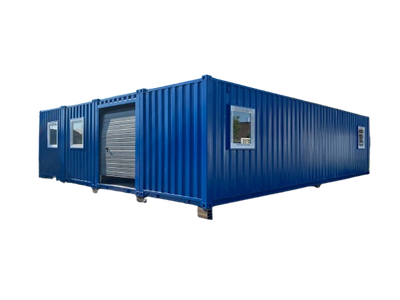 Containerhalle, Anlage 4x40FT