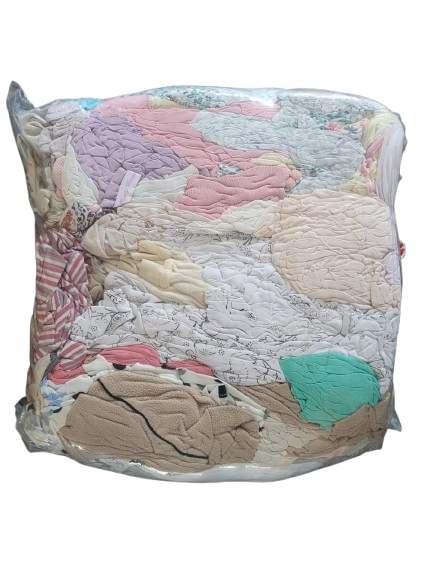 Putzlappen, Putztücher, Reinigungstücher, Baumwolle, bunt 10KG