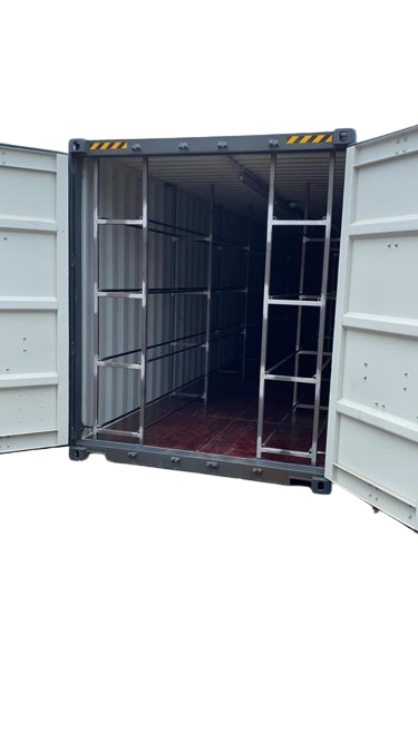 40'HC Container-Reifenlager