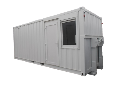 20FT Abrollbürocontainer, Wohncontainer RAL7035 20FT Abrollbürocontainer, Wohncontainer RAL7035