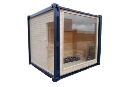 10FT Sauna Container, Holzsauna