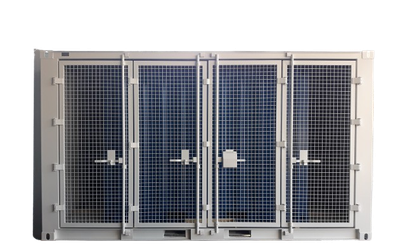 15FT Gitterbox, Gittercontainer, Zwinger