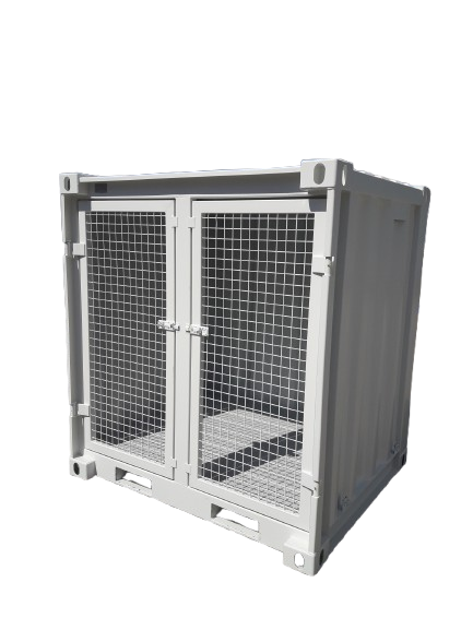 6FT Gitterbox, Gittercontainer, Zwinger