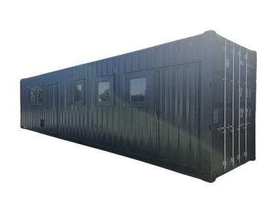 40'HC, Lagercontainer, Bürocontainer, Wertkstatt