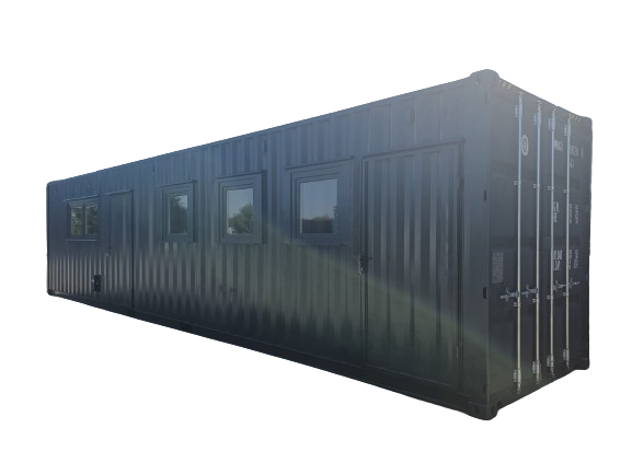 40'HC, Lagercontainer, Bürocontainer, Wertkstatt