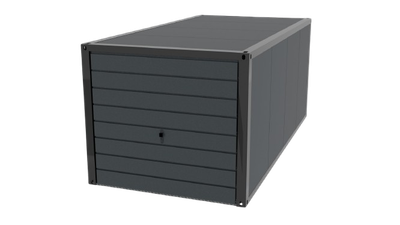 Container-Garage, isoliert, Fertiggarage 6mx3m breite Container-Garage, isoliert, Fertiggarage 6mx3m breite