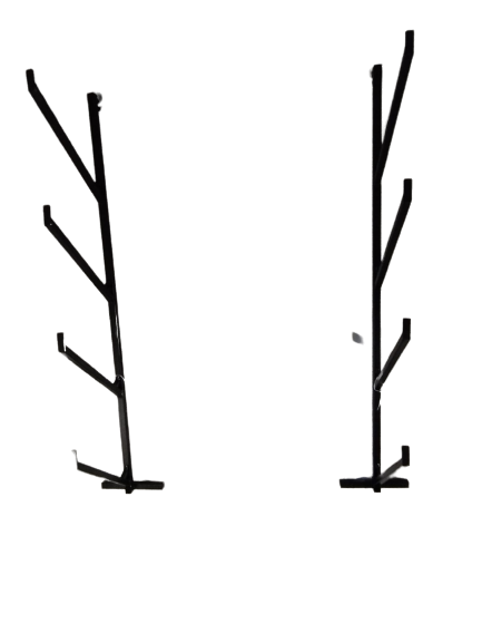 regal, stangen, rohrregal, contanerregal, regal für container, einbauregal container, werkzeugregal, 