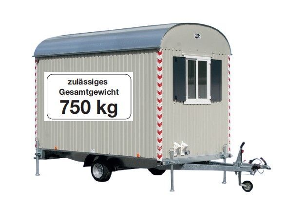 Anhänger-Bauwagen, Baustellenwagen, RASANT BME B20S 2020