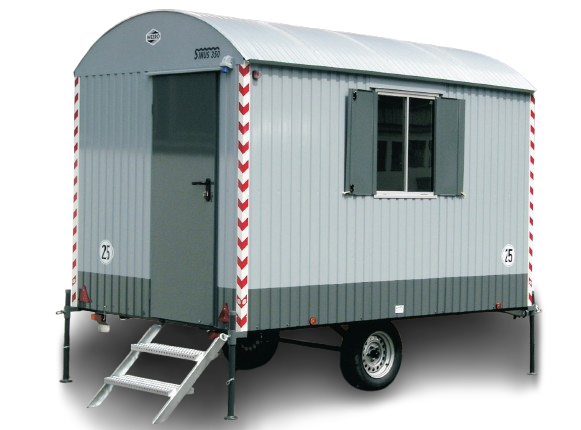 Anhänger-Bauwagen, Baustellenwagen,  Sinus Typ B