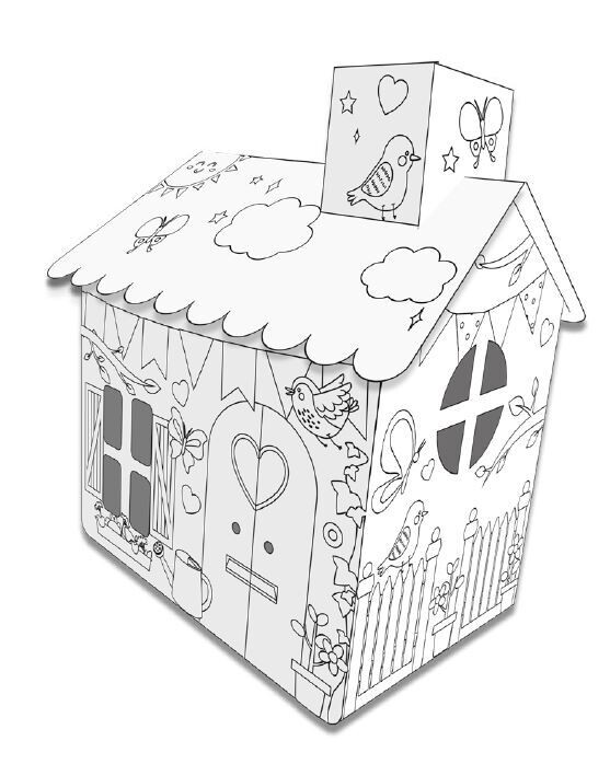 Cardboard Playhouse