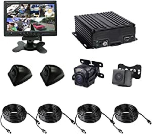 4 Channel AHD 720P H.264 HDD Vehicle Surveillance Camera System 4 Channel AHD 720P H.264 HDD Vehicle Surveillance Camera System