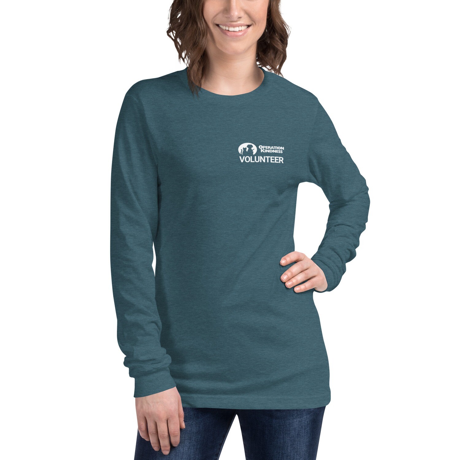 Volunteer unisex long sleeve tee