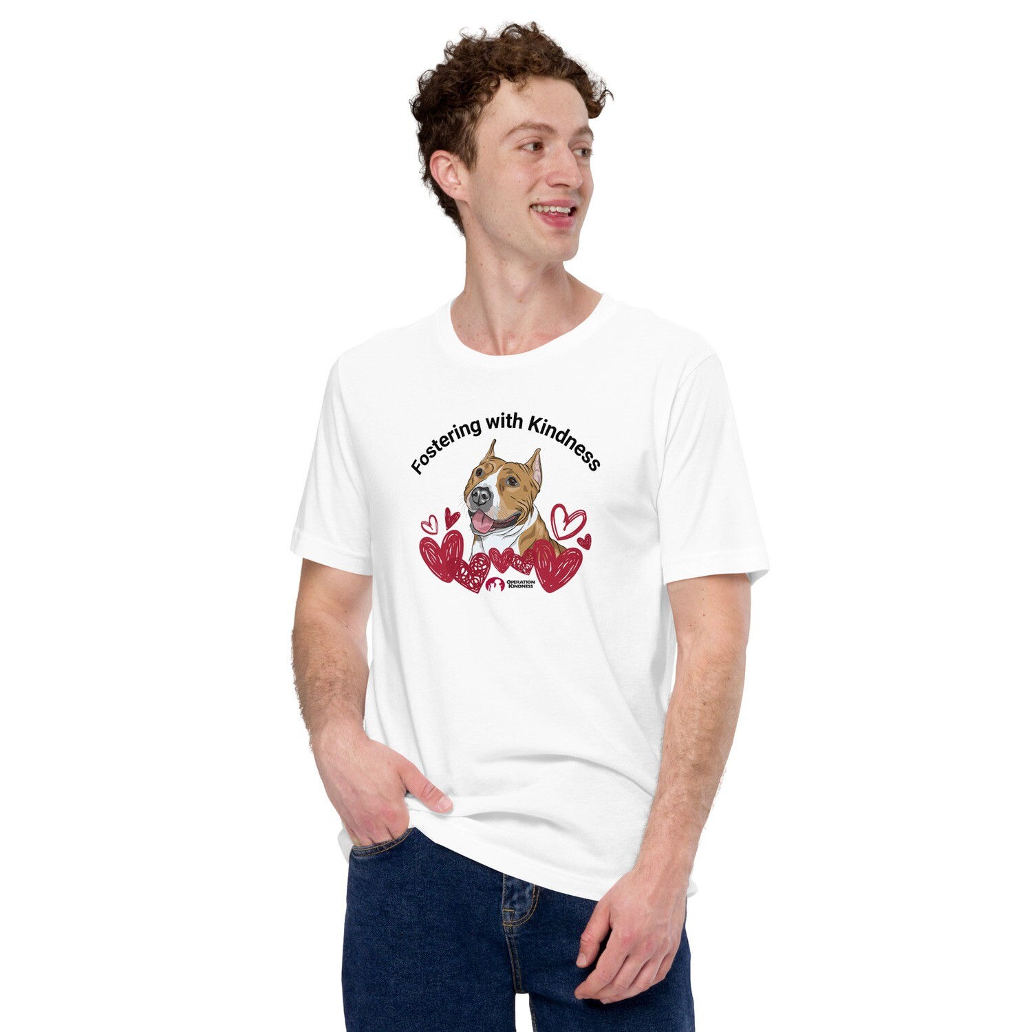 Fostering with Kindness - Dog - unisex t-shirt