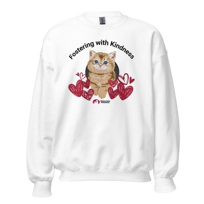 Fostering with Kindness - Cat - unisex sweatshirt