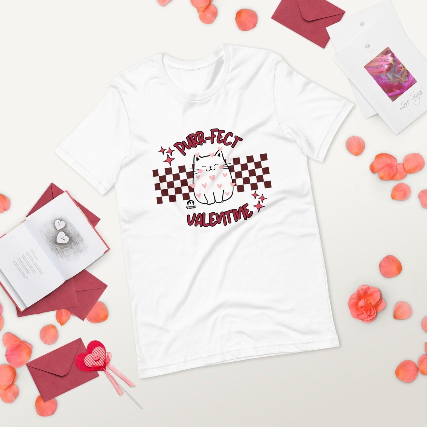 Limited Edition Valentine's 2024 Cat - unisex t-shirt