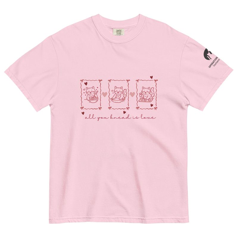 LIMITED EDITION COMFORT COLORS - All you knead is love - Unisex T-Shirt