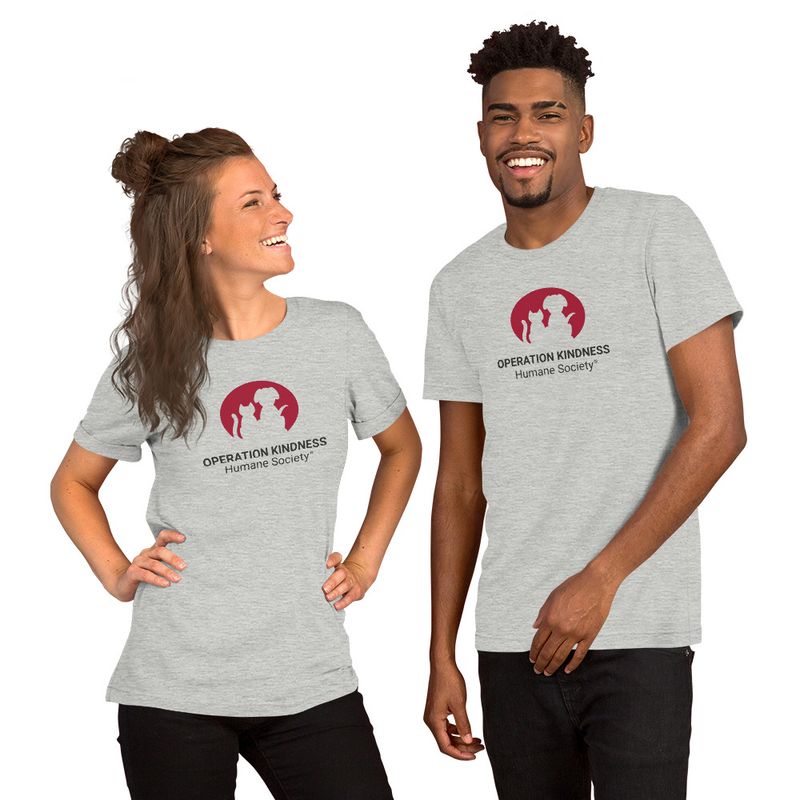 Operation Kindness Humane Society logo - Unisex t-shirt