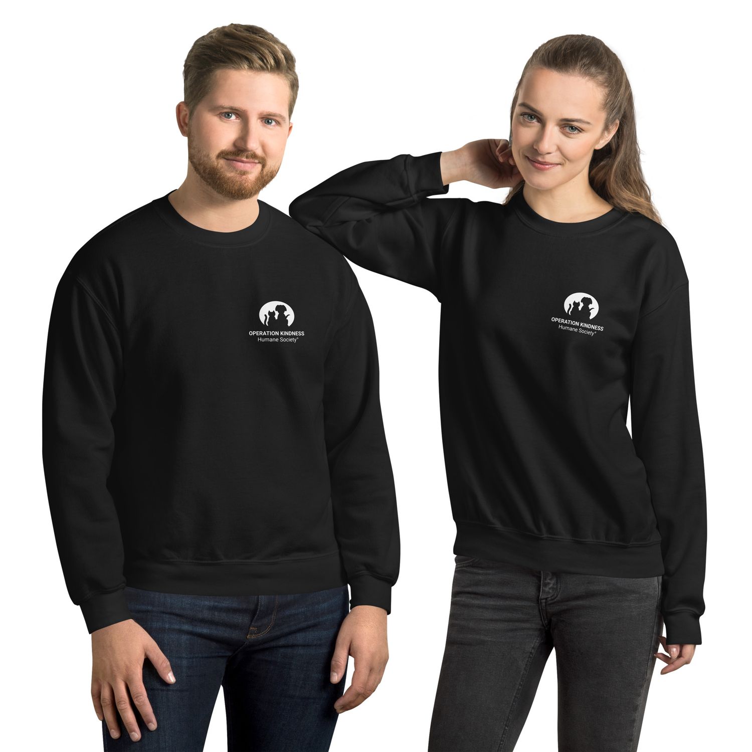 Operation Kindness Humane Society chest logo - Unisex Sweatshirt