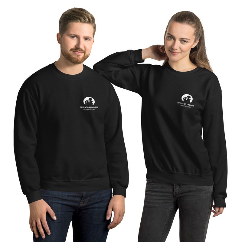 Operation Kindness Humane Society chest logo - Unisex Sweatshirt