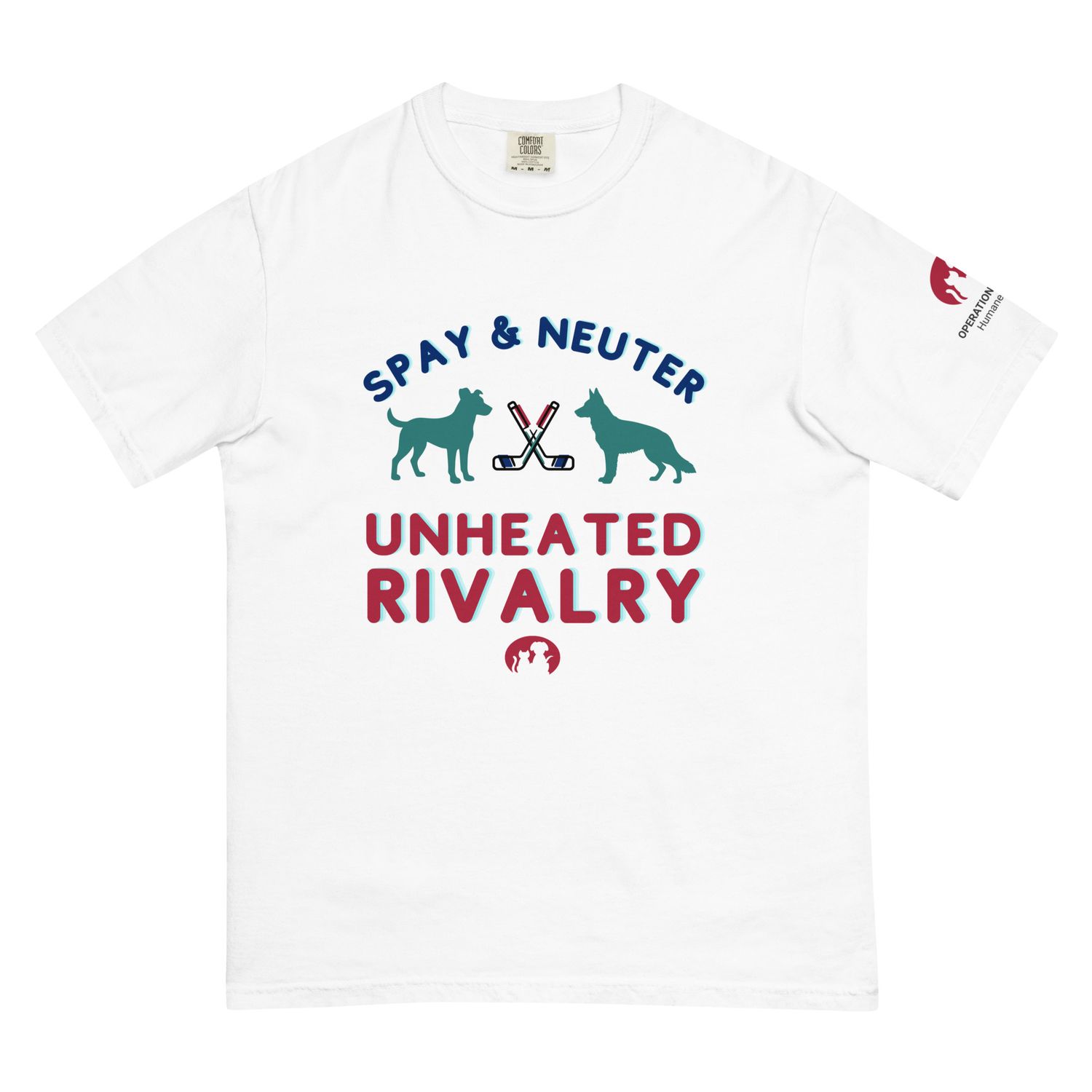 UNHEATED RIVALRY DOGS - Comfort Colors - Unisex t-shirt